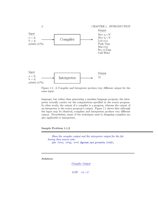 Compiler Design: Theory, Tools, and Examples - Page 4